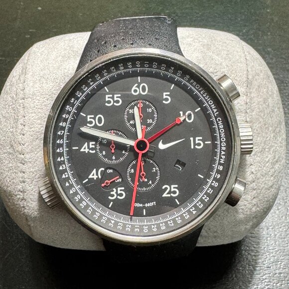 Nike Heritage Alarm Chronograph WC0054 - Picture 1 of 5